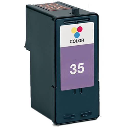 High Yield Lexmark 35 Ink Cartridge Color, Single Pack