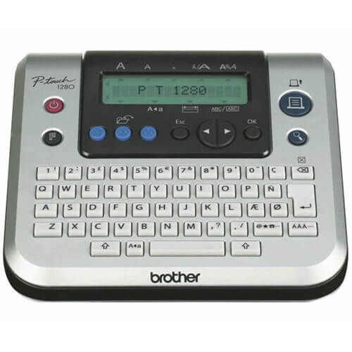 Brother PT-1280 Tape Label Cassette Printer