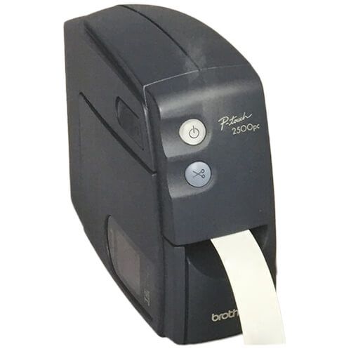 Brother PT-2500PC Tape Label Cassette Printer