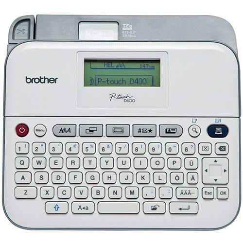 Brother PT-D400 Tape Label Cassette Printer