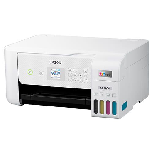 Epson EcoTank ET-2800 Wireless Color Printer using Epson EcoTank ET-2800 Ink Bottles