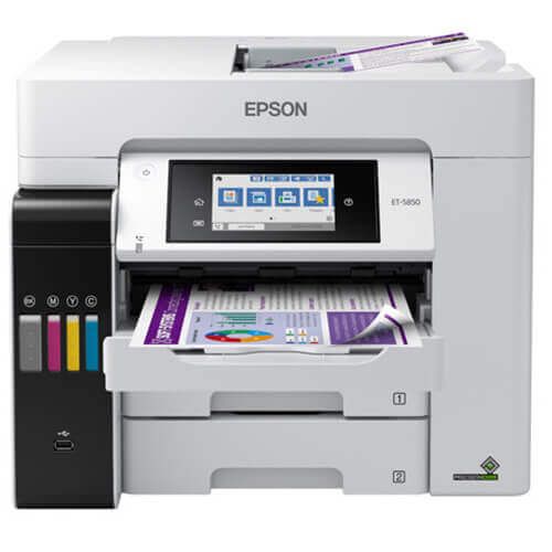Epson EcoTank Pro ET-5170 Wireless All-in-One Supertank Printer using Epson EcoTank Pro ET-5170 Ink Bottles