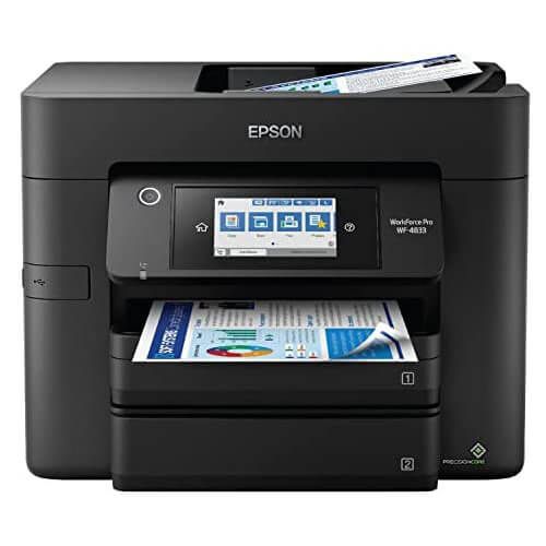 Epson WF-4833 Ink Cartridges Printer