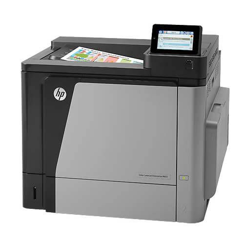 HP Color LaserJet Enterprise M651dn Toner Cartridges Printer
