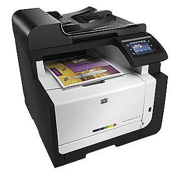 HP LaserJet CM1415fnw Toner Cartridges Printer
