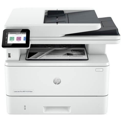 HP LaserJet Pro MFP 4101fdw Toner Cartridges Printer