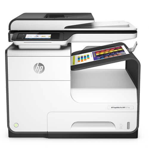 HP PageWide Pro MFP 477dw Ink Cartridges' Printer