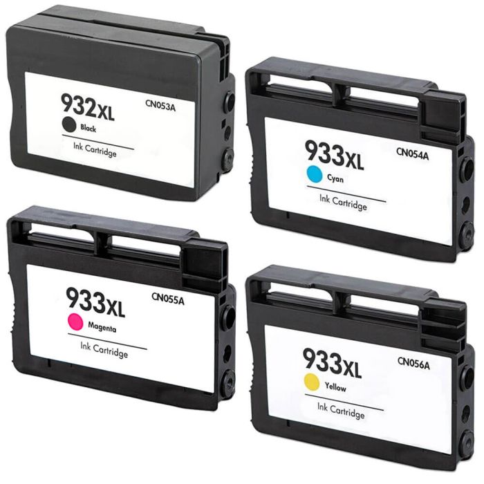 933XL (Compatible) High Yield Ink Cartridges - pack combo