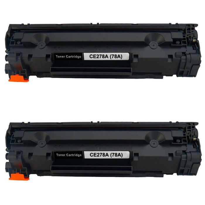 Remanufactured Hewlett Packard HP CE278A (78A) Black Laser Toner Cartridge