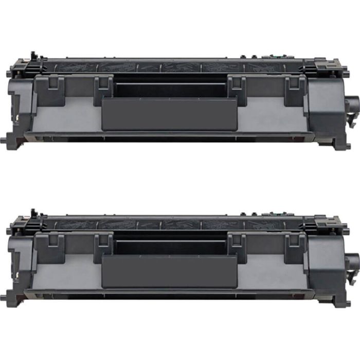 HP 05A - CE505A (Compatible) Black Laser Toner Cartridge - 2 pack combo