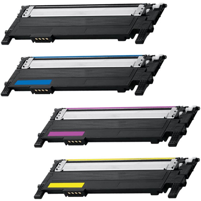 Samsung CLT-406S Black & Color 4-pack Toner Cartridges