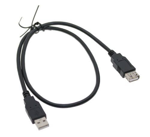 USB 2.0 Hi-Speed A to A Extension Cable 10ft. / AM to AF