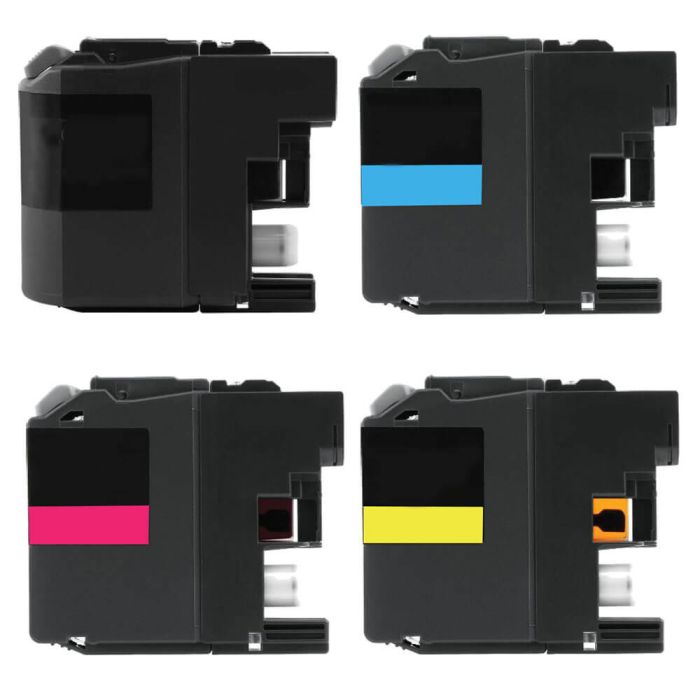 Brother LC205 Ink & Brother 207 XXL Cartridges 4-Pk
