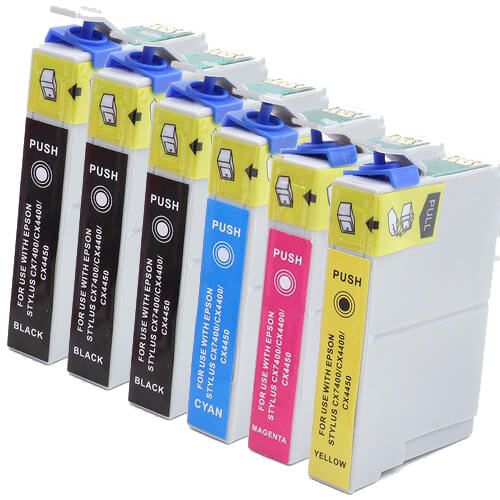 Epson 88 T088 Black & Color 6-pack High Yield Ink Cartridges