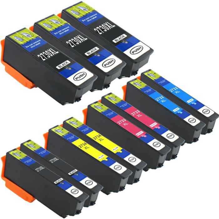 Epson 273XL T273XL Black & Color 11-pack HY Ink Cartridges