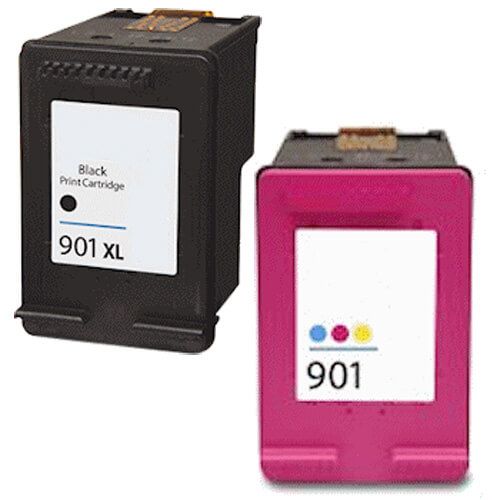 HP 901XL Cartridge 901 Printer Color 2-Pack @ $33.90