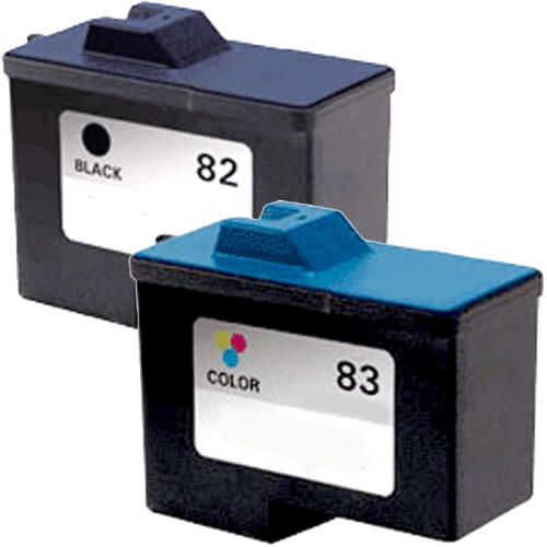 Lexmark #82 Black & #83 Color 2-pack Ink Cartridges