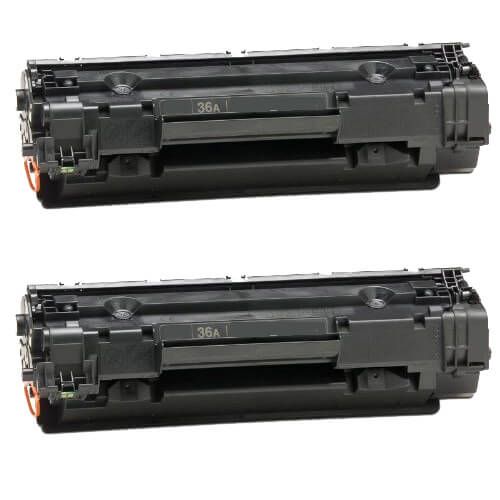 Vigilance Couscous Jug HP CB436A Black Toner Cartridge - HP 36A 2-Pack @ $34.98