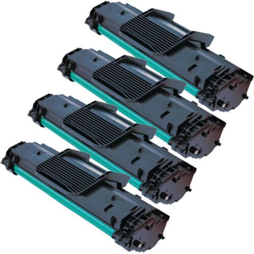 Samsung ML-2010D3 (4-pack) Black Toner Cartridges