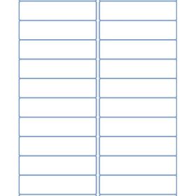 Address Label - 1" x 4"