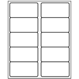 Shipping Label - 2" x 4"