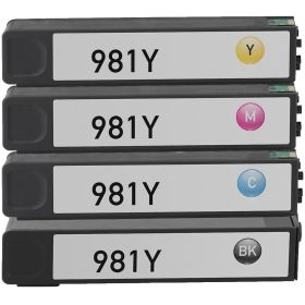 HP981Y  Ink Cartridges Single and Combo Packs