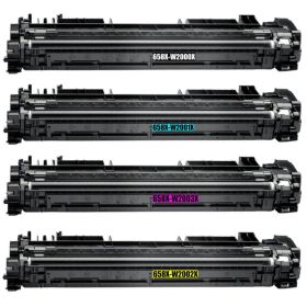Replacement HP Toner 658X Single Pack & Combo Pack