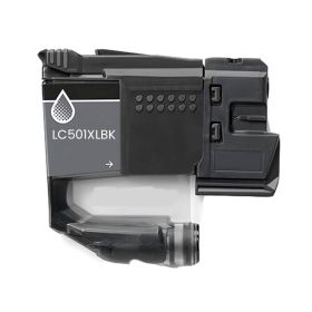 High Yield Brother LC501XL Black Ink Cartridge, Single Pack