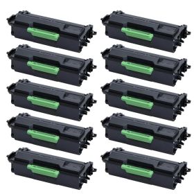 Max Yield Brother TN925 Printer Cartridges Black: 10-Pack
