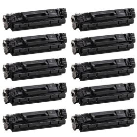 High Yield Canon 072H Printer Cartridges, 10-Pack, Black