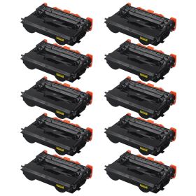 High Yield Canon 2725C001AA Toner Cartridges, 10-Pack, Black