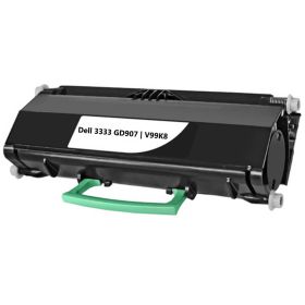 High Yield Dell V99K8 Toner Cartridge Black, Single Pack