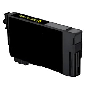 High Yield Epson 340XL Yellow Ink Cartridge, Single Pack