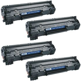 HP 85A Black Toner Cartridges 4-Pack