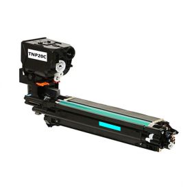 High Yield Konica Minolta A0WG0JF Toner Cartridge Cyan, Single Pack