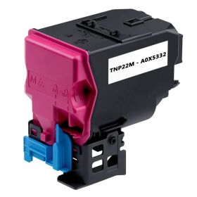 Konica Minolta A0X5332 Toner Cartridge Magenta, Single Pack