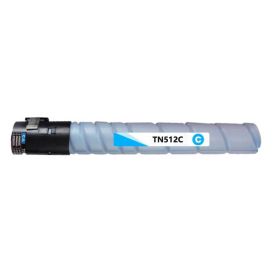 Konica Minolta TN512C Toner Cartridge Cyan, Single Pack