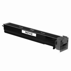 Konica Minolta TN711K Toner Cartridge Black, Single Pack