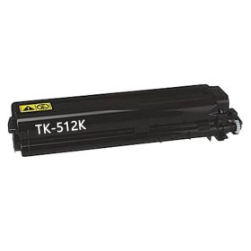 Kyocera TK-512K Toner Cartridge Black, Single Pack