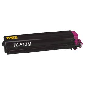 Kyocera TK-512M Toner Cartridge Magenta, Single Pack