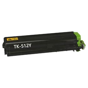 Kyocera TK-512Y Toner Cartridge Yellow, Single Pack