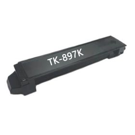 Kyocera TK-897 Toner Cartridge Black, Single Pack