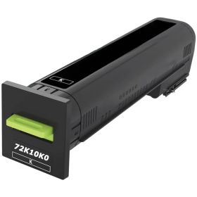 Lexmark 72K10K0 Toner Cartridge Black, Single Pack