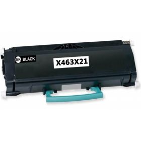 Extra High Yield Lexmark X463X21G Toner Cartridge, Single Pack