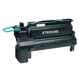 Extra High Yield Lexmark X792X1KG Toner Cartridge Black, Single Pack