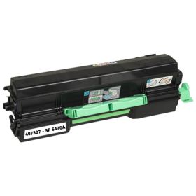 Ricoh 407507 Toner Cartridge Black, Single Pack