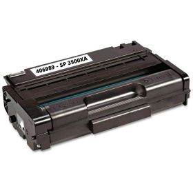 High Yield Ricoh SP 3500XA Toner Cartridge Black, Single Pack