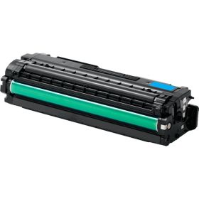 High Yield Samsung CLT-C506L Cyan Toner Cartridge, Single Pack