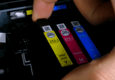 How to bypass ink cartridge on Epson printer?