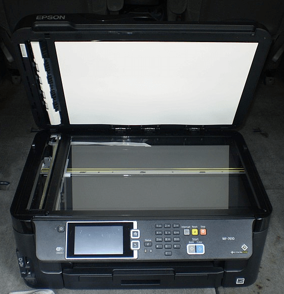 How to scan on Epson printer?